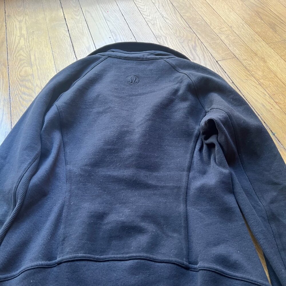 Lululemon size 4 Athleisure Sport Black Funnel Neck Full Zip Radiant Jacket II - Picture 16 of 16